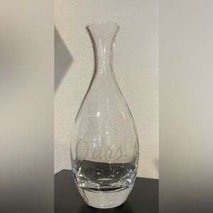 LENOX Kate Spade New York 11.5" Crystal "Ours" Decanter - NO STOPPER